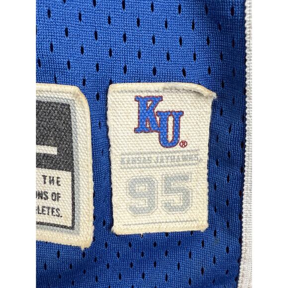 Nike Team Sportswear Kansas Jayhawks Paul Pierce #34 Stitch Jersey VTG Men’s 3XL - Picture 8 of 12